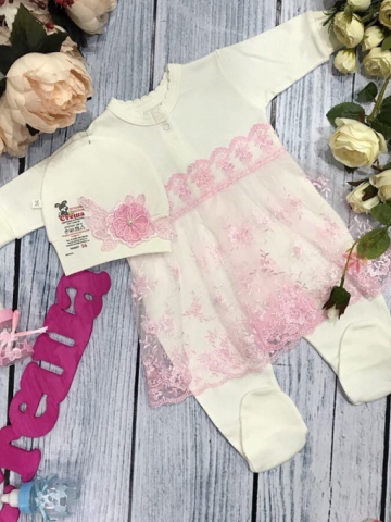 Купить оптом 116. Комбинезон с шапкой,100% хлопок интерлок в Уфе