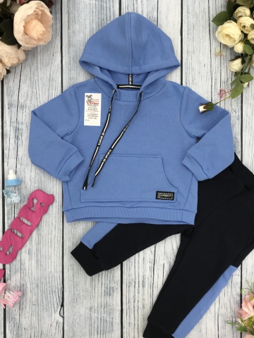 275-Г. Костюм ясельный, хлопок 65%, 35% ПЭ, 3-х нитка (без начёса)  74,80,86,92